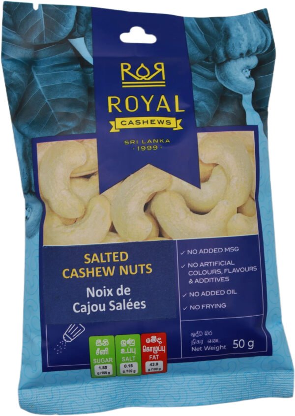 Sated Cashew Nuts